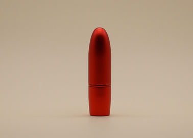 Les tubes cosmétiques de baume à lèvres d'emballage ont givré 4.5g rouge avec la certification d'OIN 9001