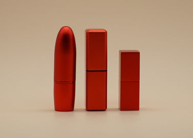 Tubes rouges de baume à lèvres de petit volume, conteneurs adaptés aux besoins du client de rouge à lèvres