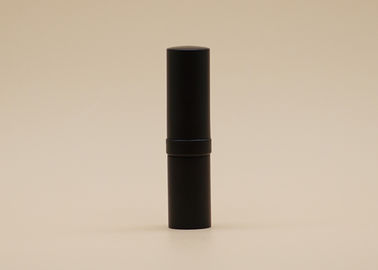Portable mince noir convexe moyen de tube de rouge à lèvres de Matt pour l'emballage cosmétique