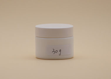 Les conteneurs crèmes cosmétiques de cylindre, crème de la beauté 30g cogne pour le soin de visage