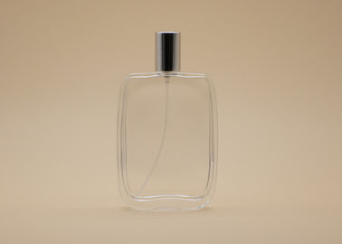 bouteille cosmétique du jet 100ml, impression d'écran en soie de bouteille de parfum de rectangle