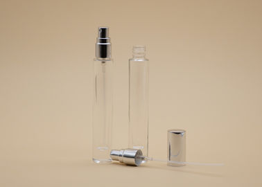 Petites bouteilles cosmétiques en verre de jet, cou en verre clair de vis de bouteilles de parfum