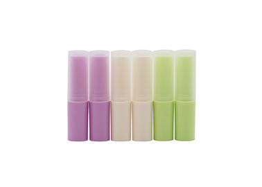 Les tubes biodégradables écologiques pp du baume à lèvres 4g couvrent la bouteille d'ABS mince
