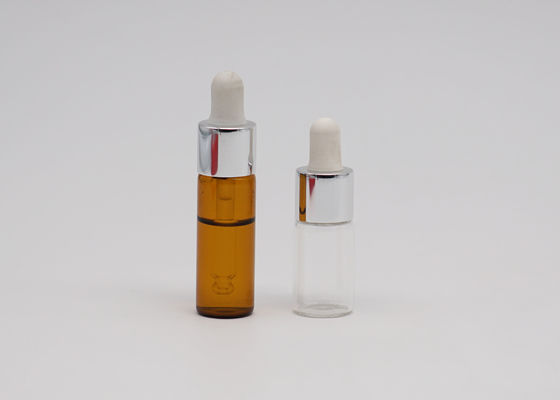 Preuve 30ml E Amber Glass Dropper Reusable calibrée liquide de fuite