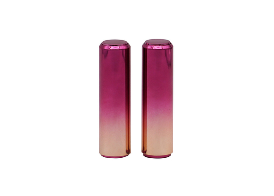 Tube rechargeable de baume à lèvres de Rose Red Plastic Snap On 3.5g de gradient