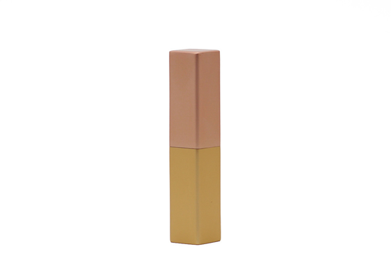 Le volume de tube de baume à lèvres d'aluminium en métal de cru de place d'or
