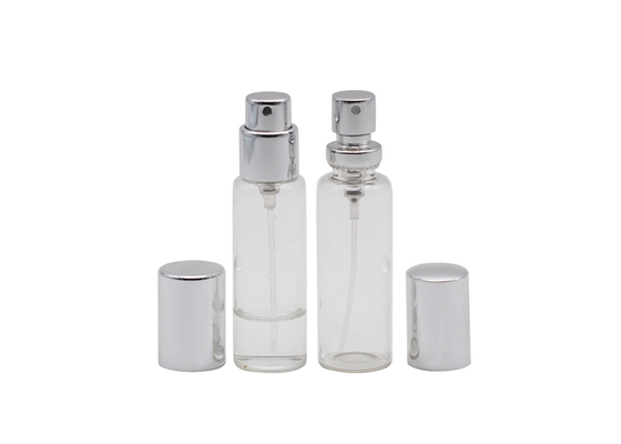 Le parfum en gros de jet de taille d'appareil de contrôle met la fiole en bouteille en verre de parfum de 1.5ml 2ml avec le pulvérisateur en aluminium