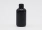 Le jet en plastique rechargeable solide du noir 30ml met l'épaule en bouteille ronde de bouteilles de plastique d'animal familier