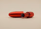 Les tubes cosmétiques de baume à lèvres d'emballage ont givré 4.5g rouge avec la certification d'OIN 9001