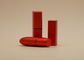 Tubes rouges de baume à lèvres de petit volume, conteneurs adaptés aux besoins du client de rouge à lèvres
