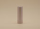Pâlissez - la forme simple métallique de cylindre du sens 3.5g de Rose de couleur de conteneurs cosmétiques roses de rouge à lèvres