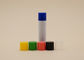 tubes de baume à lèvres de forme du cylindre 5g, couleur naturelle de lèvre de tubes vides de lustre