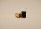 représentation ronde d'écurie de preuve d'or de chapeau de parfum de 16.3mm/de fuite couleur de noir
