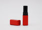 Aluminium cosmétique de luxe de couleur rouge en vrac de conteneurs de baume à lèvres d'emballage