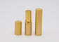 tubes écologiques en aluminium de baume à lèvres de l'or 4.5g pour la bouteille de jet de baume à lèvres