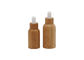 Découpage des bouteilles en verre en bambou de compte-gouttes du métier 30ml 18/410