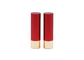 caisse vide à la mode de tube d'emballage de rouge à lèvres de l'or 3.5g rouge en aluminium