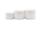 Soin personnel crème du pot 50g d'emballage cosmétique vide en verre blanc