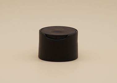 28 / OEM noir mat de couleur de chapeau de disque de 410 plastiques disponible pour le soin personnel