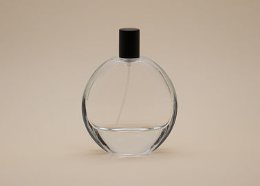 L'anti bouteille de parfum ronde en verre de renversement 100ml a adapté la remise aux besoins du client extérieure
