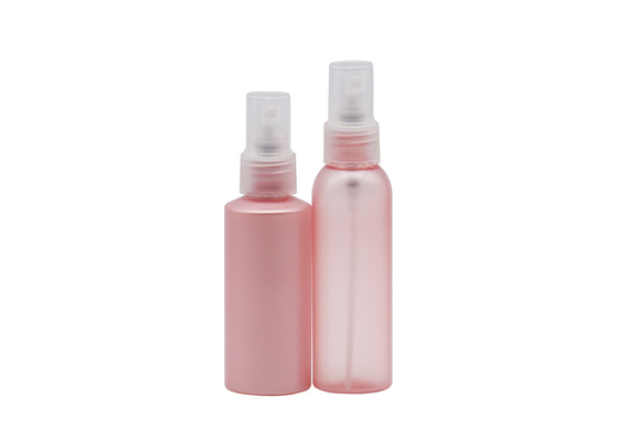 Bouteille fine en plastique 100Ml de jet de brume autour de la couleur rose 60Ml