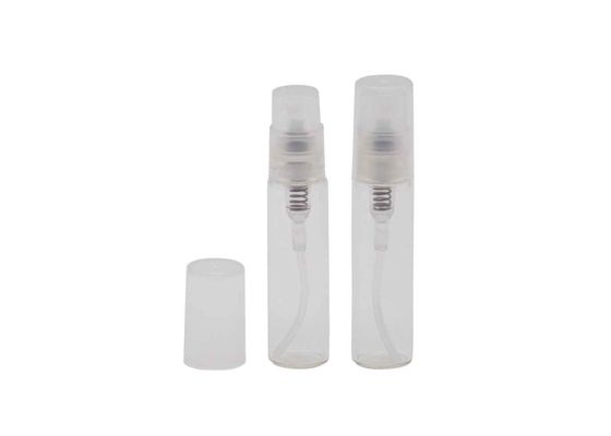 3ml Mini Plastic Perfume Bottle Tester vide avec la pompe claire de jet d'atomiseur