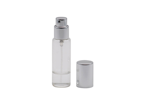 Bouteille en verre de jet du parfum 3ml d'appareil de contrôle cosmétique de cylindre avec le pulvérisateur en aluminium