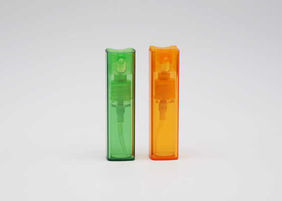 plastique coloré du parfum 10ml d'appareil de contrôle de bouteille d'atomiseur carré rechargeable d'animal familier