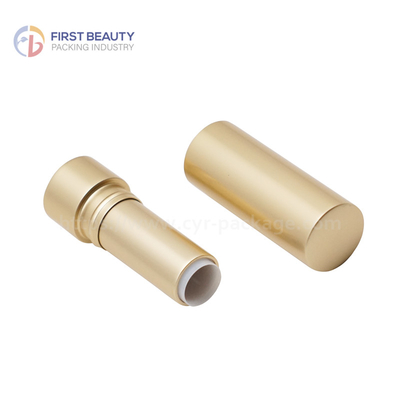 3.8g tube de rouge à lèvres en plastique avec surface de pulvérisation de couleur