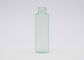 bouteilles de parfum rechargeables vides d'épaule plate de 24mm avec la poudre verte de givrage