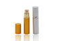 Remplissez le maquillage 5ml de bouteille de jet d'atomiseur de parfum dans la couleur d'or pour le paquet de parfum
