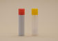 Forme facultative de cylindre de couleur du baume à lèvres 5g de conteneurs légers de tube