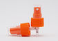 Pompe orange de pulvérisateur de brume d'amende de couleur, pompe cosmétique de jet du dosage 0.2ml de 20mm