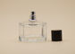 Bouteille cosmétique de jet de chapeau noir, mur lourd hexagonal de bouteille de parfum 50ml