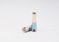 tubes écologiques de baume à lèvres de carton de la torsion 3.5g non en plastique
