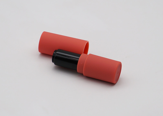 Tube en plastique cylindrique colorimétrique de rouge à lèvres, conteneur liquide vide de rouge à lèvres