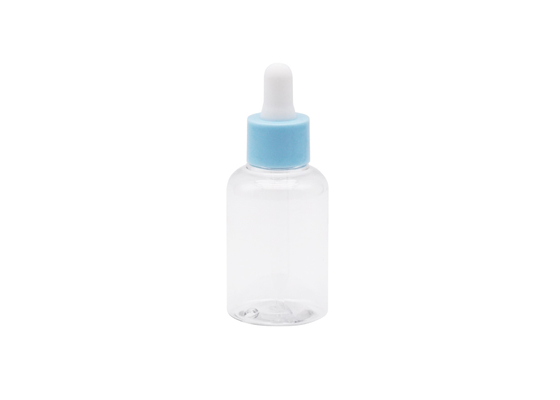 Bouteille en plastique en plastique formée par boule en plastique d'huile essentielle de cylindre de la bouteille 60ml du compte-gouttes 50ml