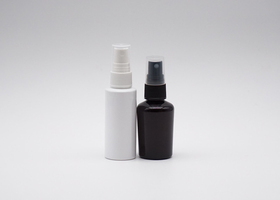 Bouteille fine vide de la meilleure qualité noire et blanche 30ml 50ml de jet de brume