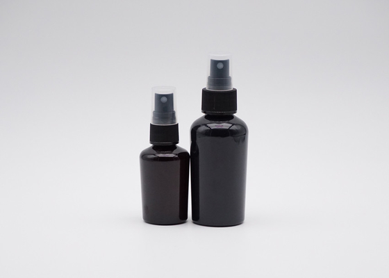 Bouteille fine vide de la meilleure qualité noire et blanche 30ml 50ml de jet de brume