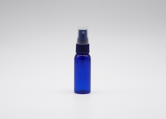 Cylindre en plastique de la brume 50ml de bouteille fine vide bleue de jet