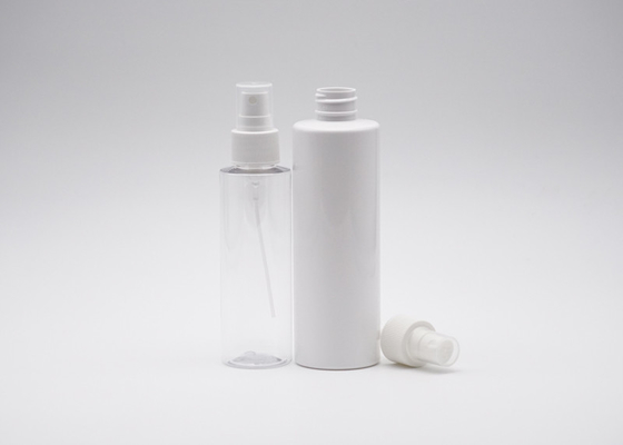 bouteille fine vide blanche de jet de brume de bouteille en plastique transparente cosmétique du jet 50ml