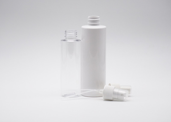 bouteille fine vide blanche de jet de brume de bouteille en plastique transparente cosmétique du jet 50ml