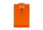 Couleur claire orange de brume de l'atomiseur 20ml de parfum de bouteille fine en plastique de jet