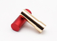 Caisse rouge avec le fabricant vide de tube de rouge à lèvres de tube en aluminium de rouge à lèvres du fond 3.5g d'or