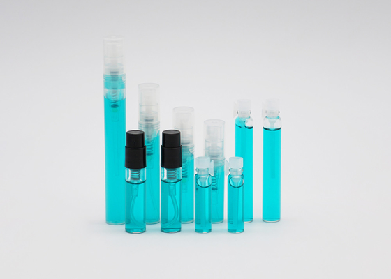 3ml Mini Plastic Perfume Bottle Tester vide avec la pompe claire de jet d'atomiseur