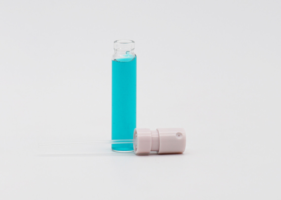 Mini bouteille en verre rechargeable de l'atomiseur 3ml de bouteille d'appareil de contrôle de parfum avec le pulvérisateur instantané en plastique