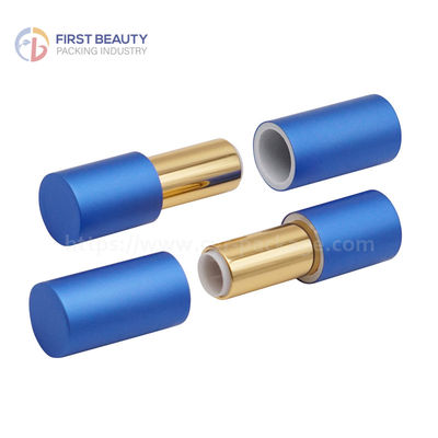 Container de rouge à lèvres rond et vide sur mesure avec une capacité de 3,8 g et un style rapide