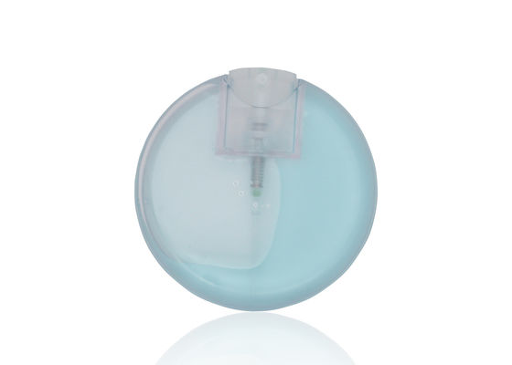 25ml pp vident le cercle en plastique de forme de carte de crédit de bouteille de jet givré clairement
