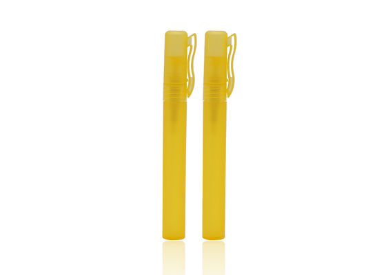 Le type jaune jet en plastique rechargeable d'agrafe de pp met le corps en bouteille givré par 10ml