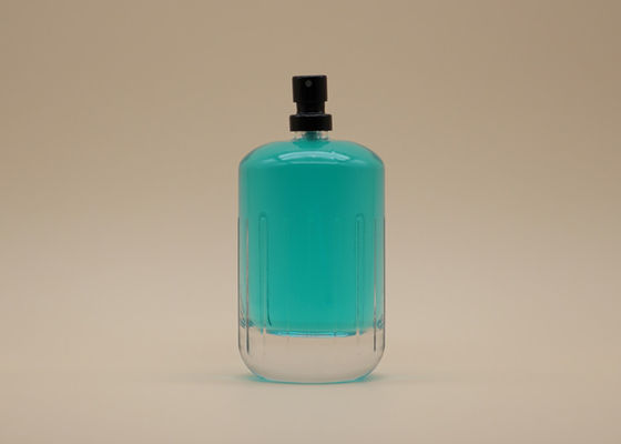 Bouteille cosmétique Crimpless de jet de mur épais avec la certification d'OIN 9001